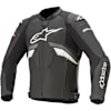 Alpinestars GP Plus R V3 Leather Jacket - Black / Dark Grey / White