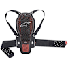 Alpinestars Nucleon KR-1 Cell Back Protector - Black / Red