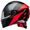 Bell Lithium - Shear Metallic Grey / Red