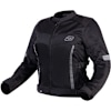 Ozone Street Dart Ladies Textile Jacket - Black