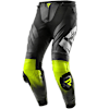 Rebelhorn Inferno Leather Trousers - Black / White / Fluo Yellow