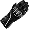 RST S1 CE Leather Gloves - Black / Black / White