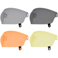 Bell Bullitt GT Bubble Visor - Not Road Legal