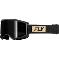 Fly Racing Focus Sand Goggles - Black / Tan / Dark Smoke Lens