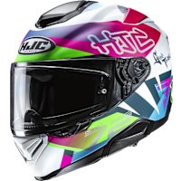 HJC RPHA 72 - Goldy Pink / Green