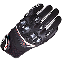 Five SF2 Evo Gloves - Black / White / Fluo Red