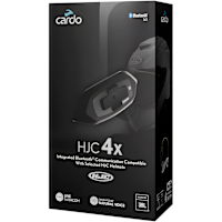 Cardo HJC Freecom 4X Bluetooth Intercom - Single