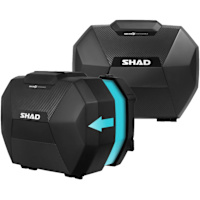 Shad SH38X Expandable Panniers - Carbon Finish