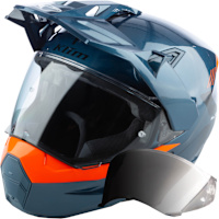 Klim X1 Alpha - Gloss Concept Petrol / Strike Orange