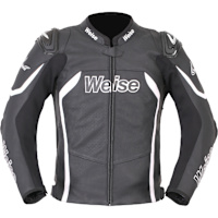 Weise Tornado 2.0 Leather Jacket - Black / White