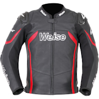 Weise Tornado 2.0 Leather Jacket - Black / Red