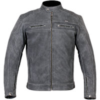 Weise Hobart Leather Jacket - Gunmetal Grey