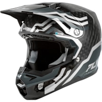 Fly Racing Formula S Carbon - Byte Black Carbon / Grey / Silver