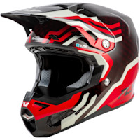 Fly Racing Formula S Carbon - Byte Black Carbon / Red / Grey