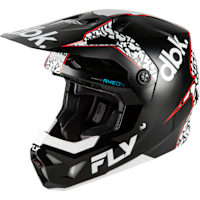 Fly Racing Formula CP - DBK Black / White / Red