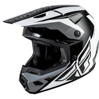 Fly Racing Kinetic - Crest Black / White / Grey