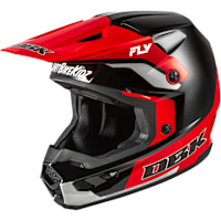 Fly Racing Kinetic - DBK Black / Red / Grey