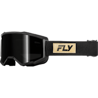 Fly Racing Focus Sand Goggles - Black / Tan / Dark Smoke Lens