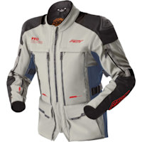 RST Pro Series Adventure D3O Textile Jacket - Silver / Navy