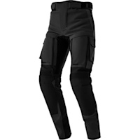 RST Pro Series Adventure D3O Textile Trousers - Black / Black
