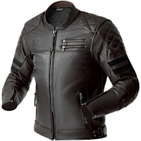RST IOM TT Hillberry D3O CE Leather Jacket - Brown