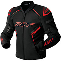 RST S1 D3O Textile Jacket - Black / Grey / Red