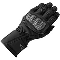 RST S1 Summer Leather Gloves - Black / Black