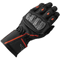 RST S1 Summer Leather Gloves - Black / Red