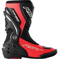 RST Tractech Evo D3O Boots - Black / Fluo Red