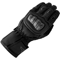 RST Ladies S1 Leather Summer Gloves - Black / Black