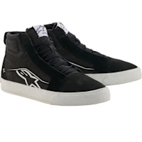 Alpinestars Ride-63 Canvas Riding Boots - Black / White