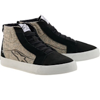 Alpinestars Ride-63 Canvas Riding Boots - Black / Cool Grey / White