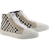 Alpinestars Ride-63 Canvas Riding Boots - White / Black / Chess