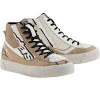 Alpinestars Stella Stated Flair Riding Shoes - Warm Grey / White