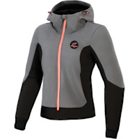 Alpinestars Stella Radium Tech Hoodie - Deep Grey / Black