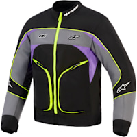 Alpinestars Unite Textile Jacket - Black / Asphalt / Violet