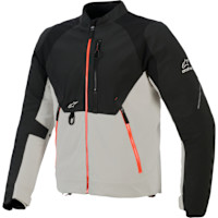 Alpinestars Provoke Textile Jacket - Black / Metal Grey