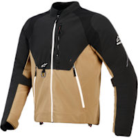 Alpinestars Provoke Textile Jacket - Black / Camel