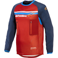 Alpinestars Maxdura Dual Jersey - Rust Brown / Mood Indigo