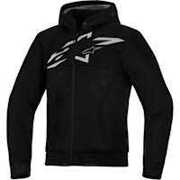 Alpinestars Chrome Super Airflow Hoodie - Black / Dark Grey / White