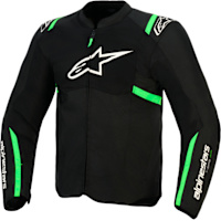 Alpinestars T-SPS Air V2 Textile Jacket - Black / Fluo Green