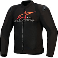 Alpinestars SMX Air Textile Jacket - Bright Red / Black