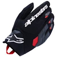 Alpinestars Durack Gloves - Black / Deep Grey / Bright Red