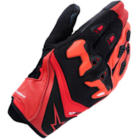 Alpinestars SP-R Pro Gloves - Bright Red / Fluo Red / Black