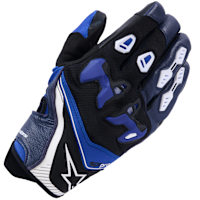Alpinestars SP-R Pro Gloves - Bright Blue / Navy / White