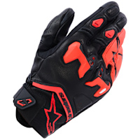 Alpinestars SP-R Tech Gloves - Black / Fluo Red