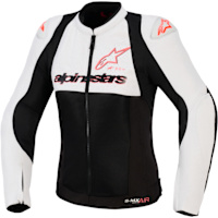 Alpinestars Stella SMX Air Jacket - Ice Grey / Black / Fluo Coral