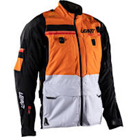 Leatt ADV 7.5 Rally HydraDri Jacket - Orange / Grey