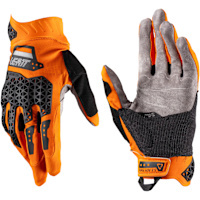 Leatt ADV 5.5 Rally Textile Gloves - Orange
