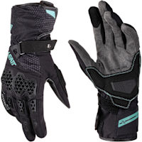 Leatt Ladies ADV 6.5 HydraDri Gloves - Stealth Black / Grey